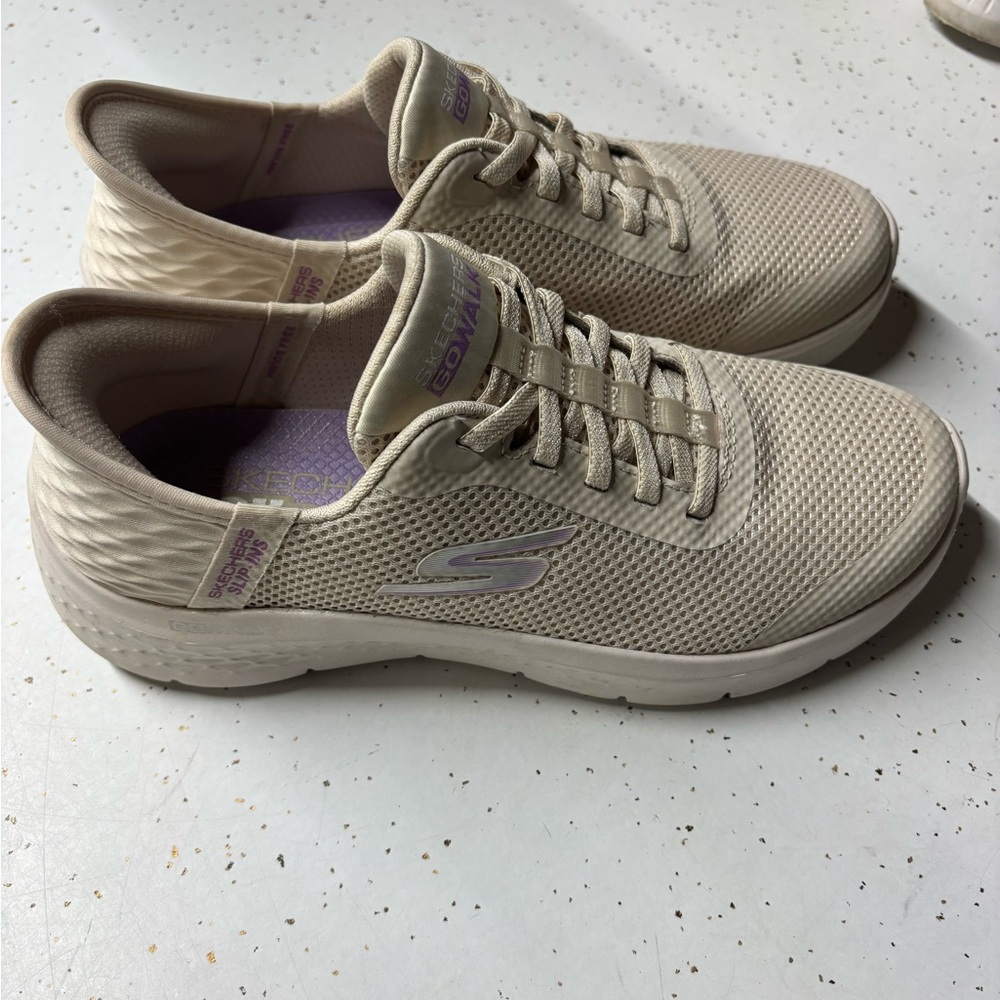 Skechers Women's Cream Sneakers